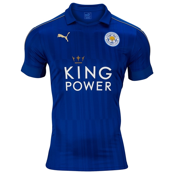 Leicester City 2016/17 Home Soccer Jersey